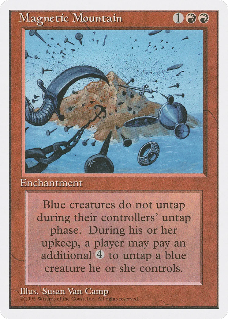 Magnetic Mountain — Fourth Edition — Magic: The Gathering