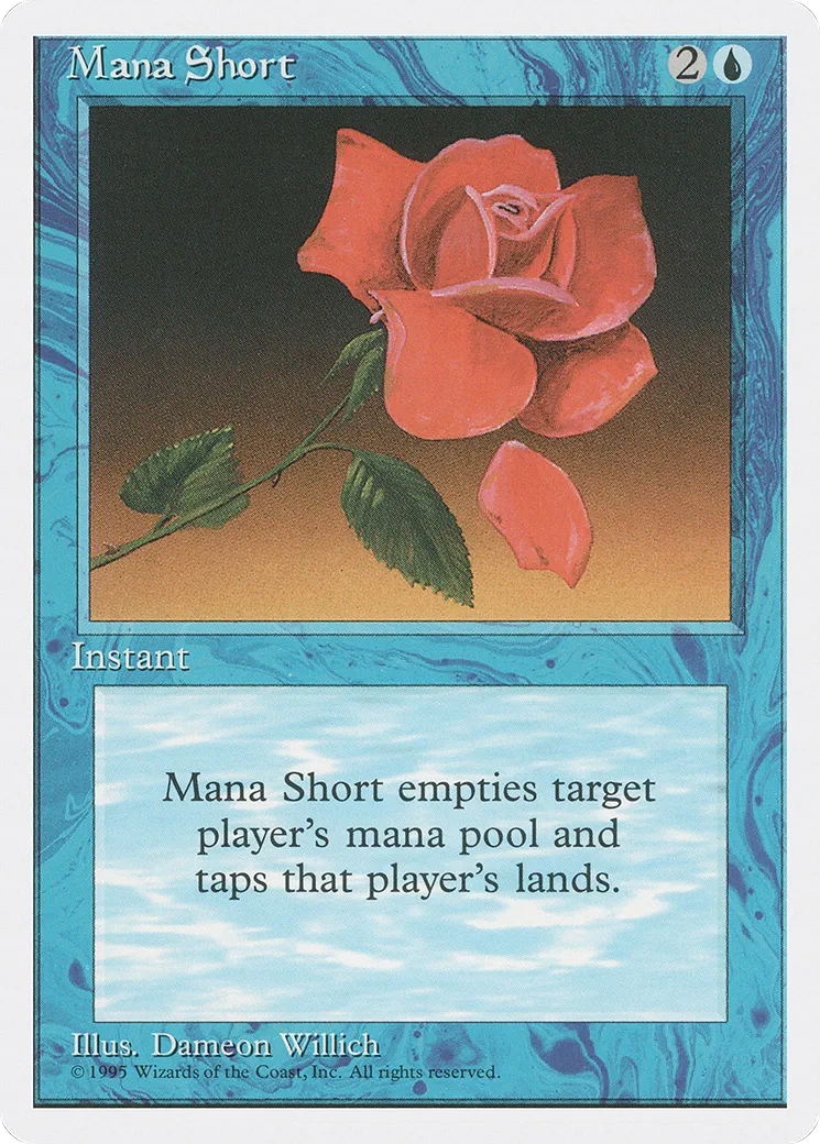 Mana Short — Fourth Edition — Magic: The Gathering