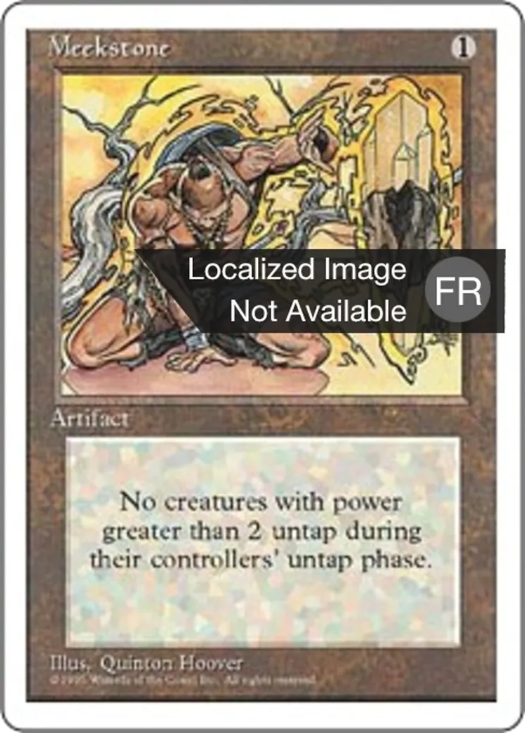 Pierre de soumission — Fourth Edition — Magic: The Gathering