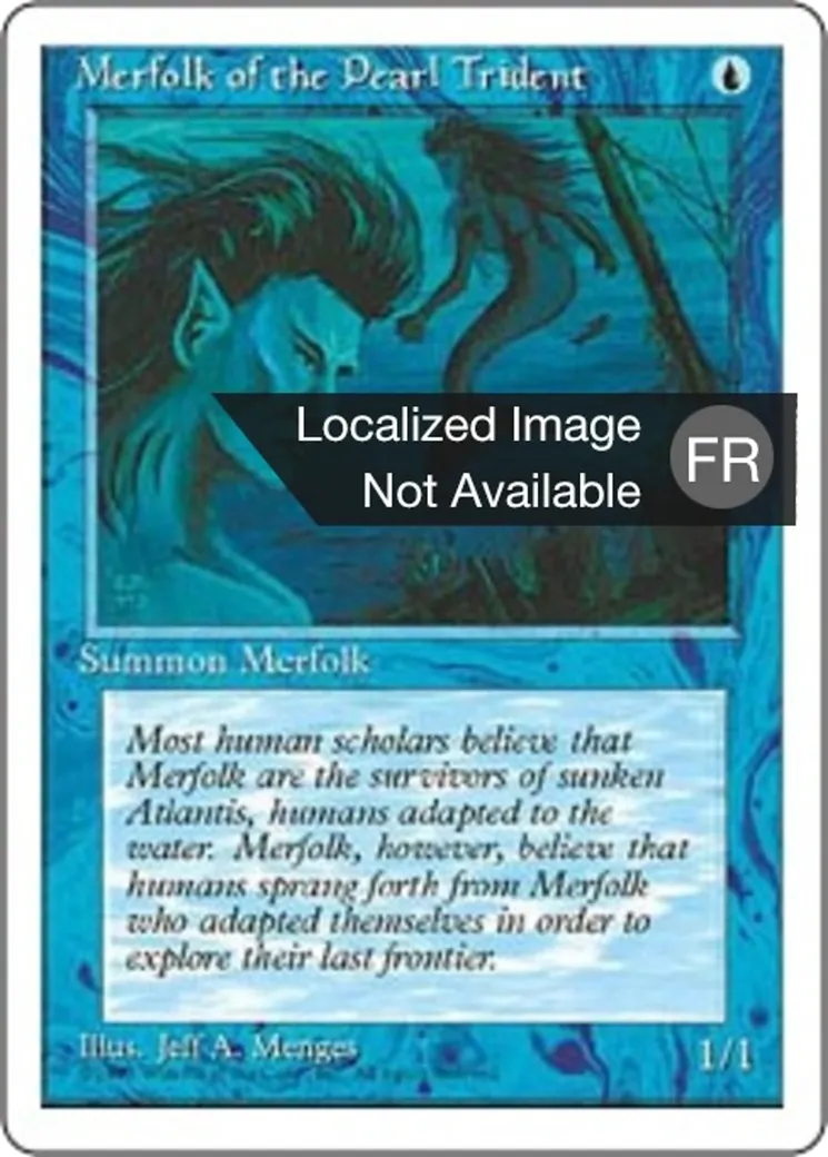 Ondin du Trident de perles — Fourth Edition — Magic: The Gathering