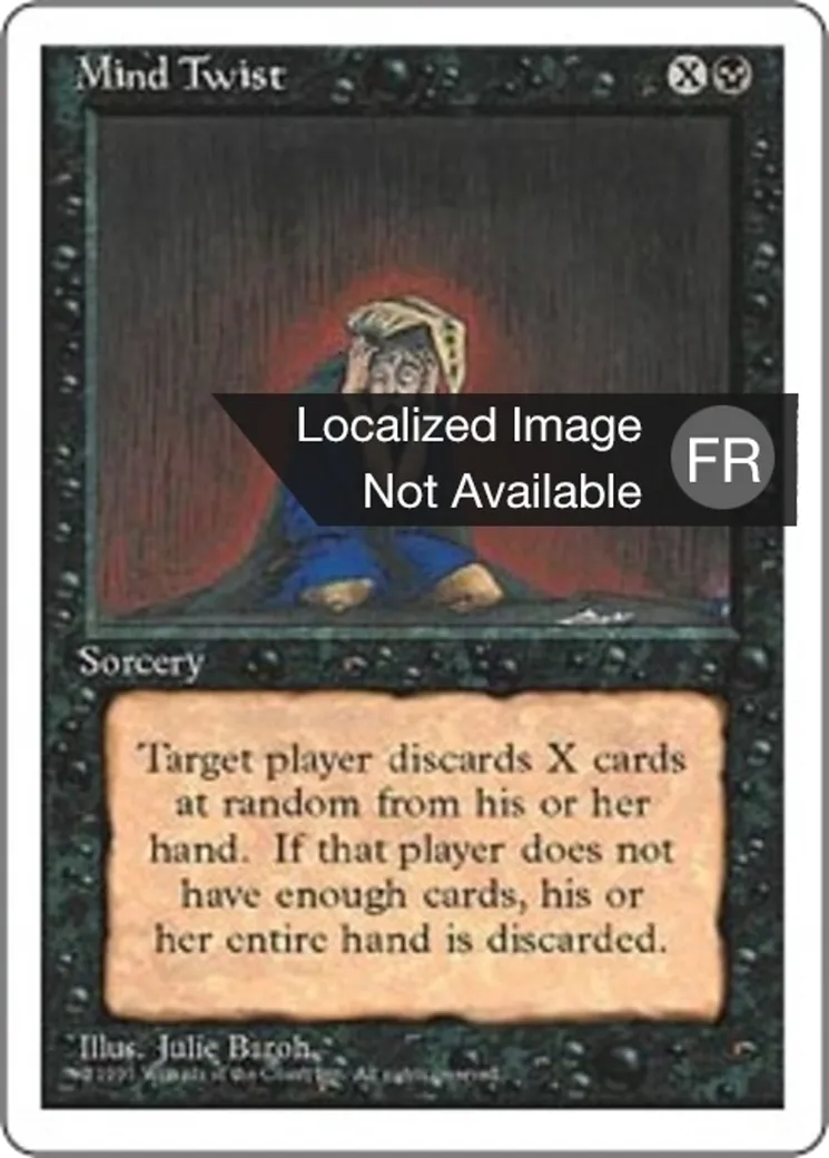 Convulsion cérébrale — Fourth Edition — Magic: The Gathering