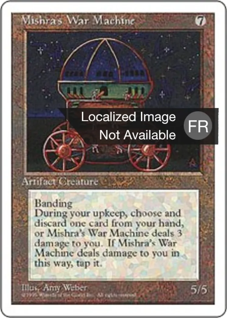 Machine de guerre de Mishra — Fourth Edition — Magic: The Gathering