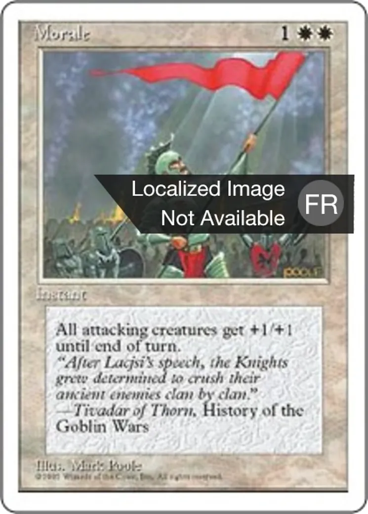 Moral — Fourth Edition — Magic: The Gathering