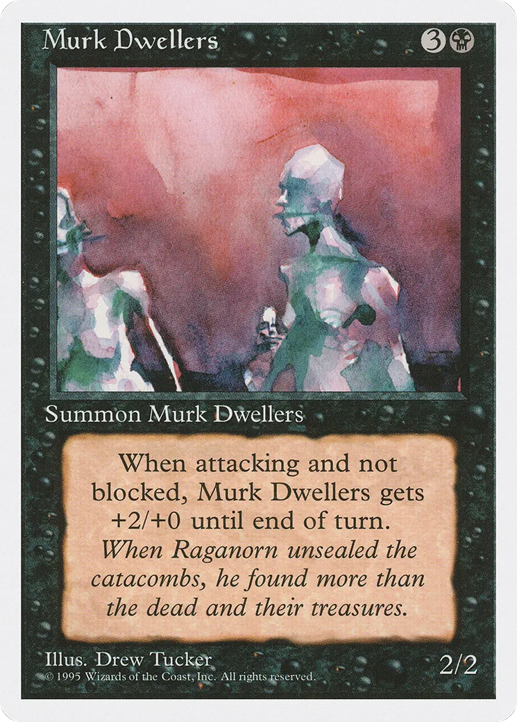 Murk Dwellers — Fourth Edition — Magic: The Gathering