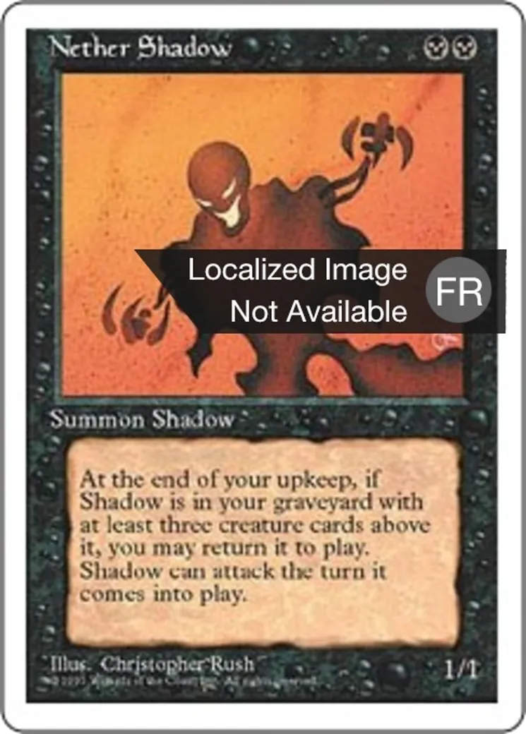Mânes infernaux — Fourth Edition — Magic: The Gathering