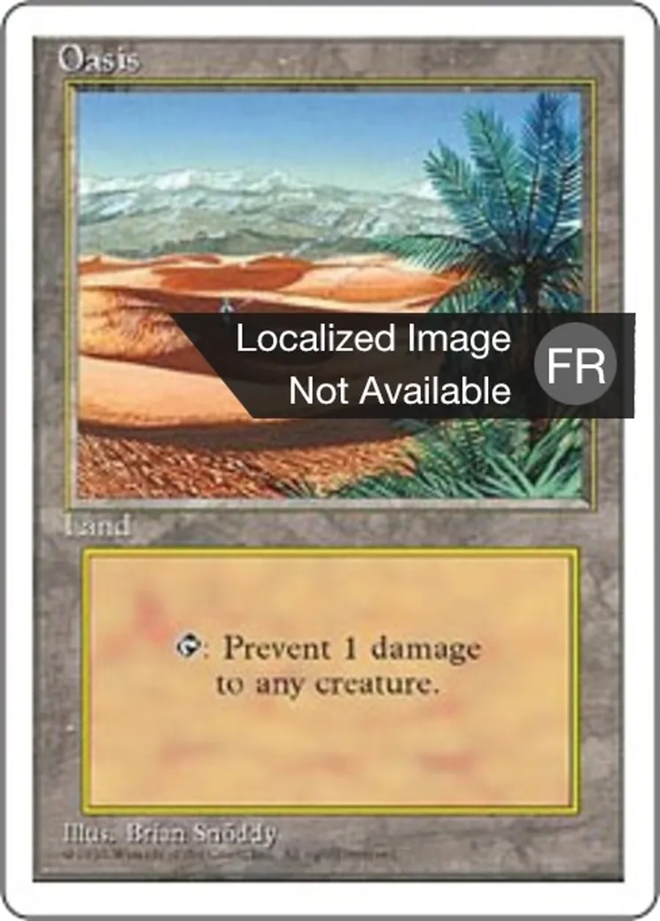 Oasis — Fourth Edition — Magic: The Gathering