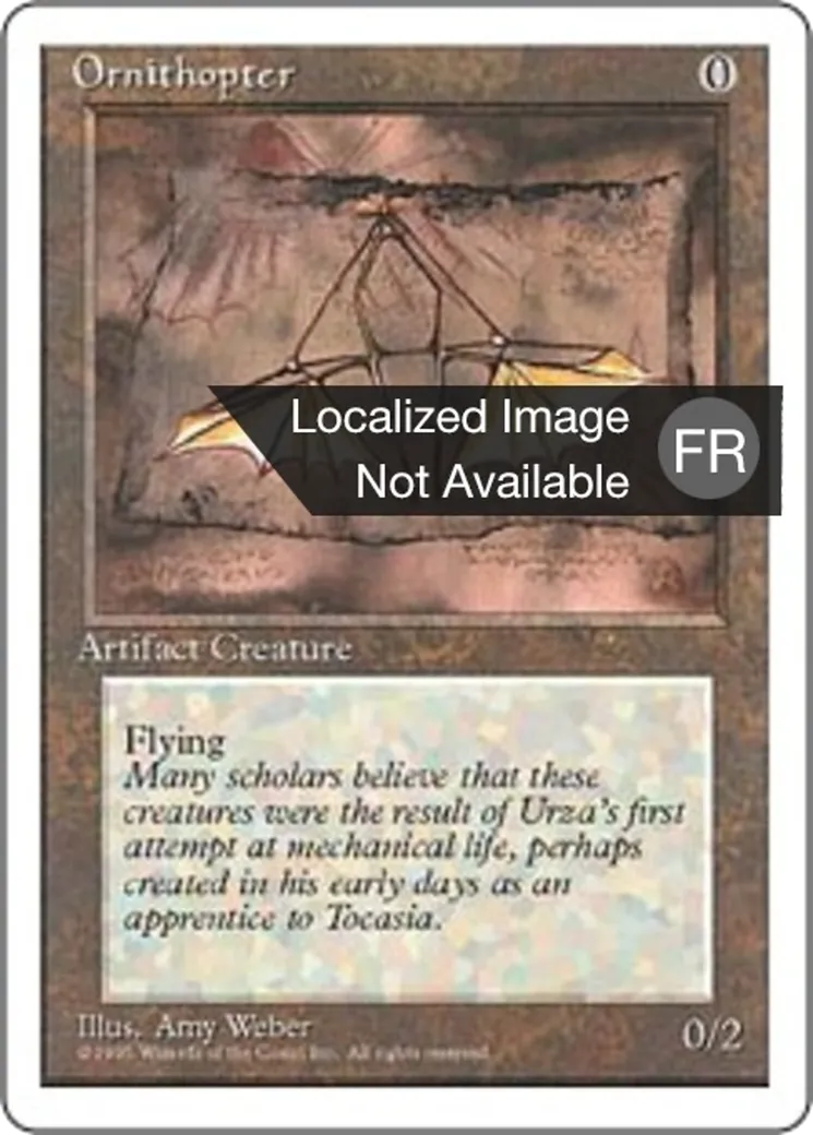 Ornithoptère — Fourth Edition — Magic: The Gathering