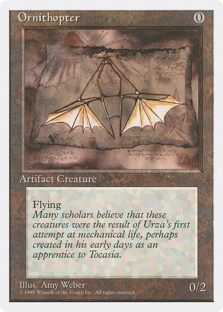 Ornithopter — Fourth Edition — Magic: The Gathering