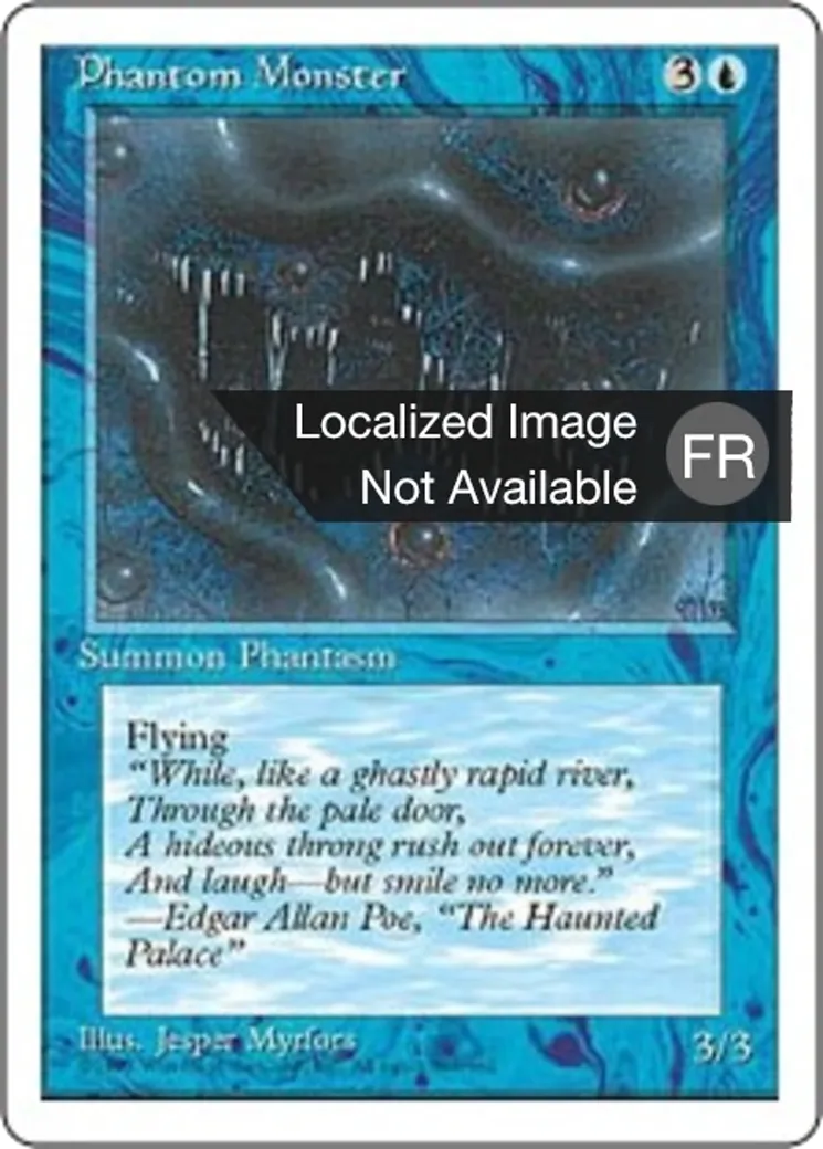 Monstre fantomatique — Fourth Edition — Magic: The Gathering