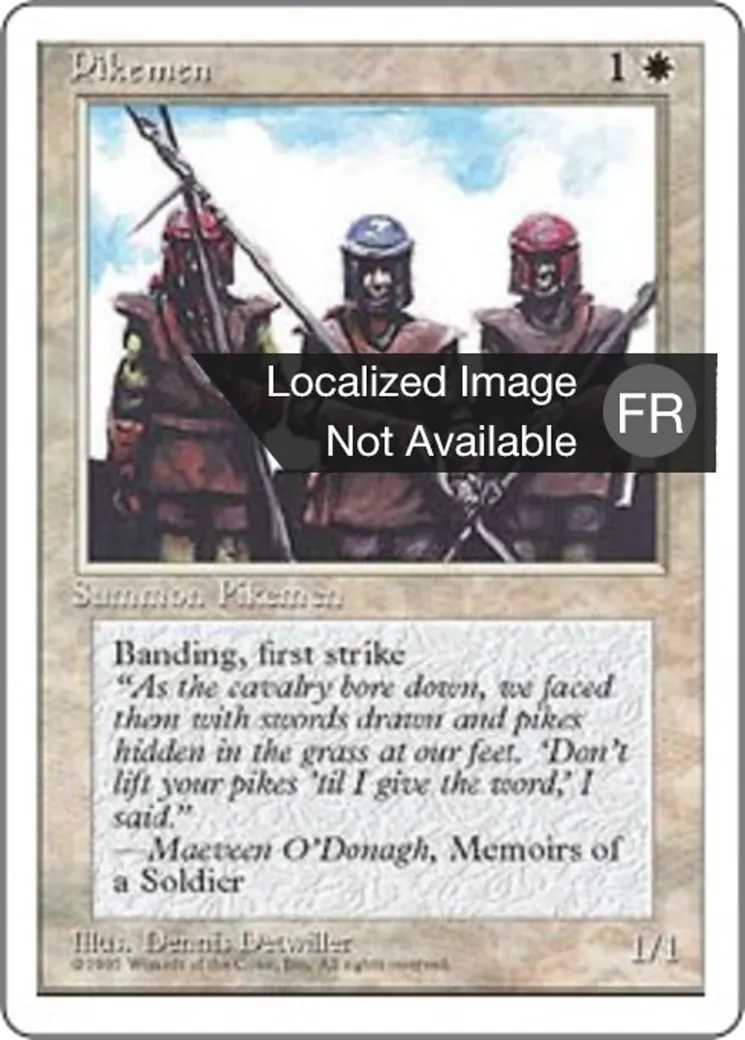 Piquiers — Fourth Edition — Magic: The Gathering