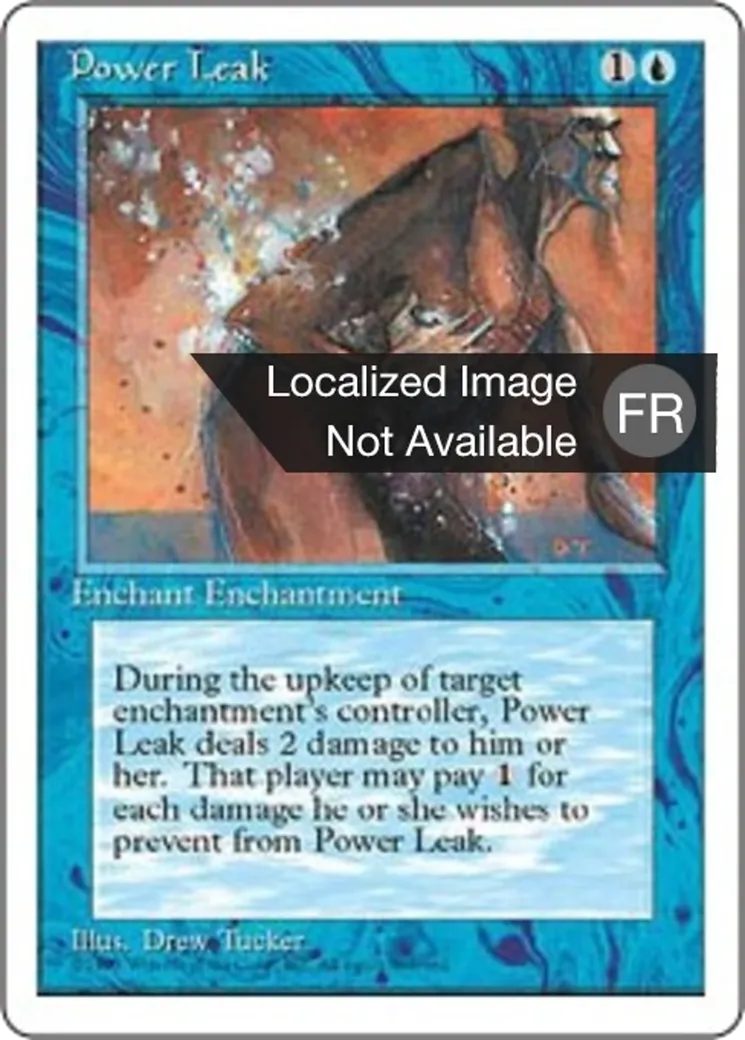 Fuite d'énergie — Fourth Edition — Magic: The Gathering