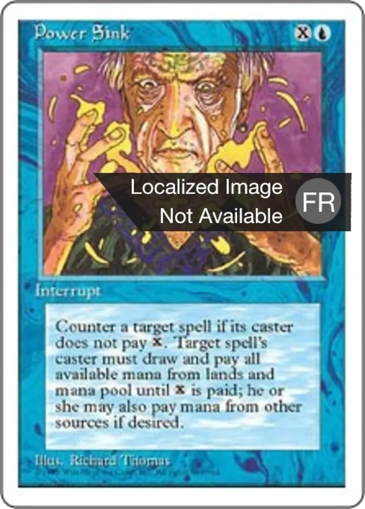 Siphon d'énergie — Fourth Edition — Magic: The Gathering