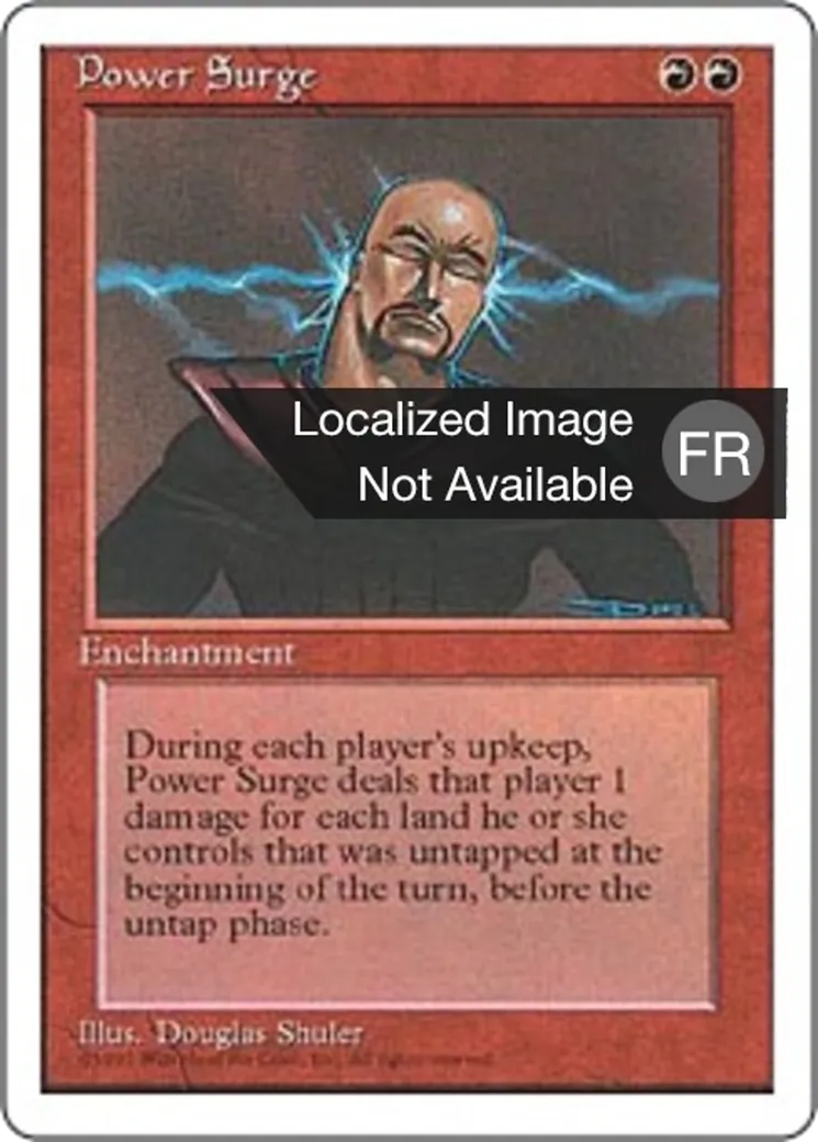 Surtension — Fourth Edition — Magic: The Gathering