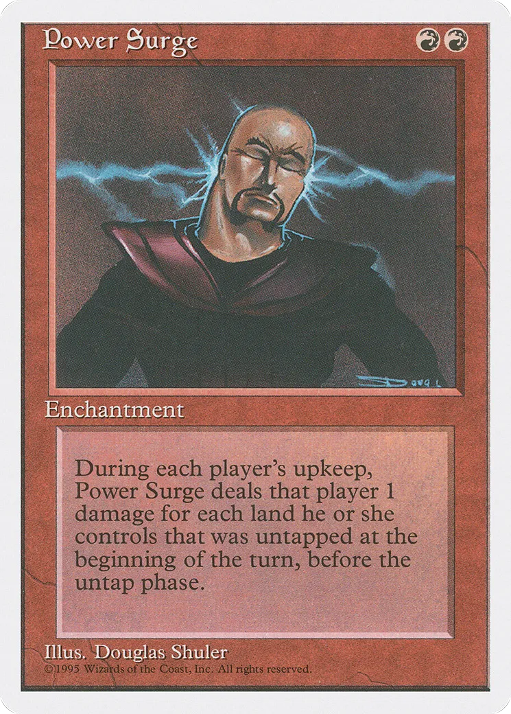 Power Surge — Fourth Edition — Magic: The Gathering
