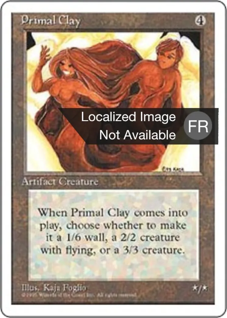 Argile primordiale — Fourth Edition — Magic: The Gathering