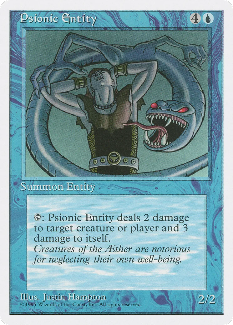 Psionic Entity — Fourth Edition — Magic: The Gathering
