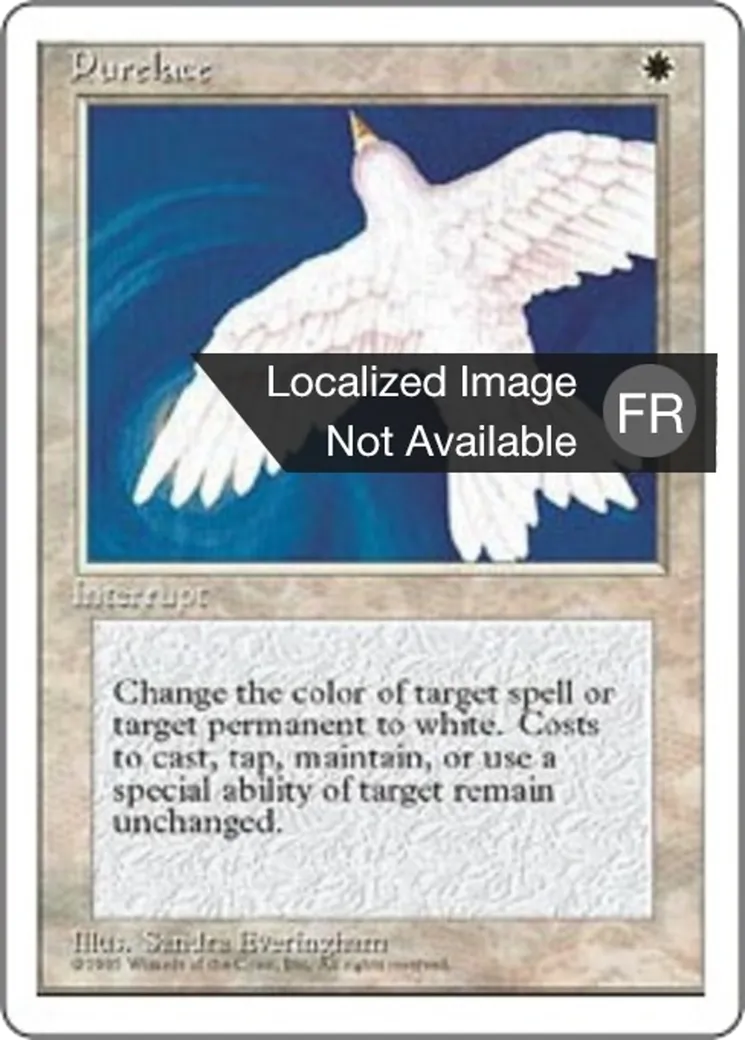 Voile de pureté — Fourth Edition — Magic: The Gathering