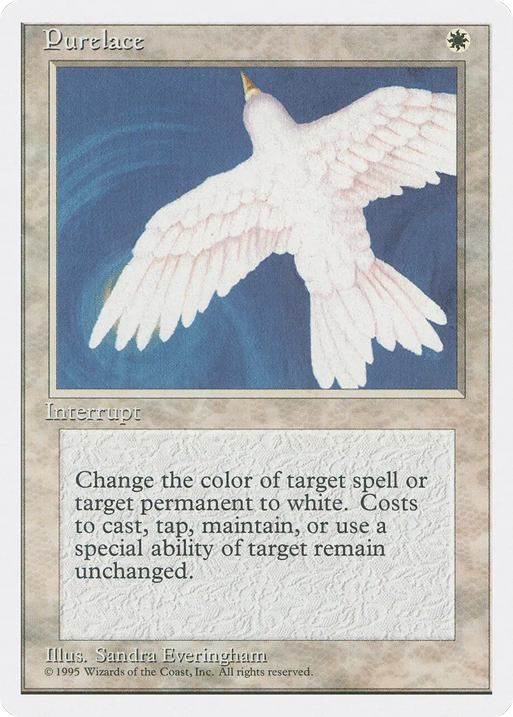 Voile de pureté — Fourth Edition — Magic: The Gathering