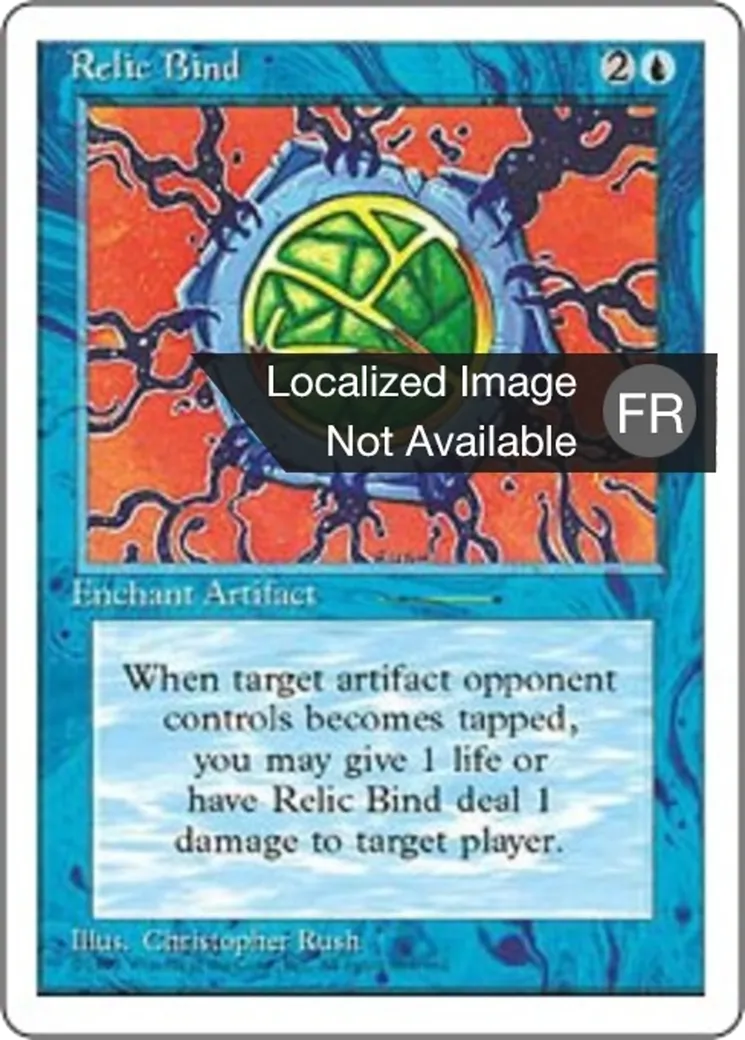 Ligature de relique — Fourth Edition — Magic: The Gathering