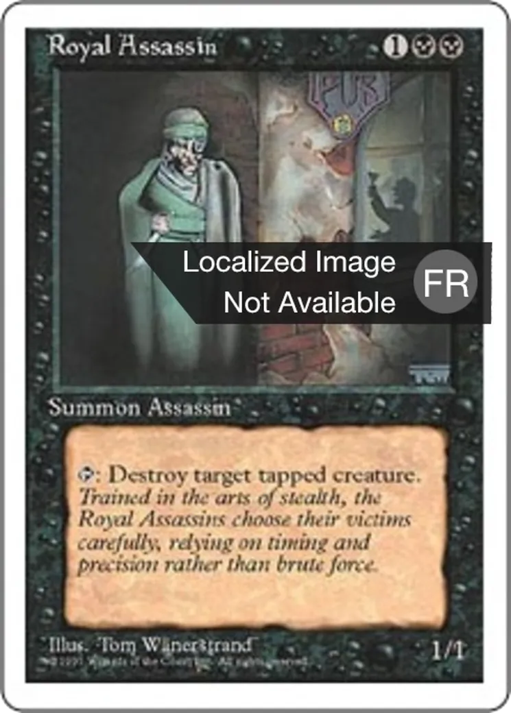 Assassin royal — Fourth Edition — Magic: The Gathering