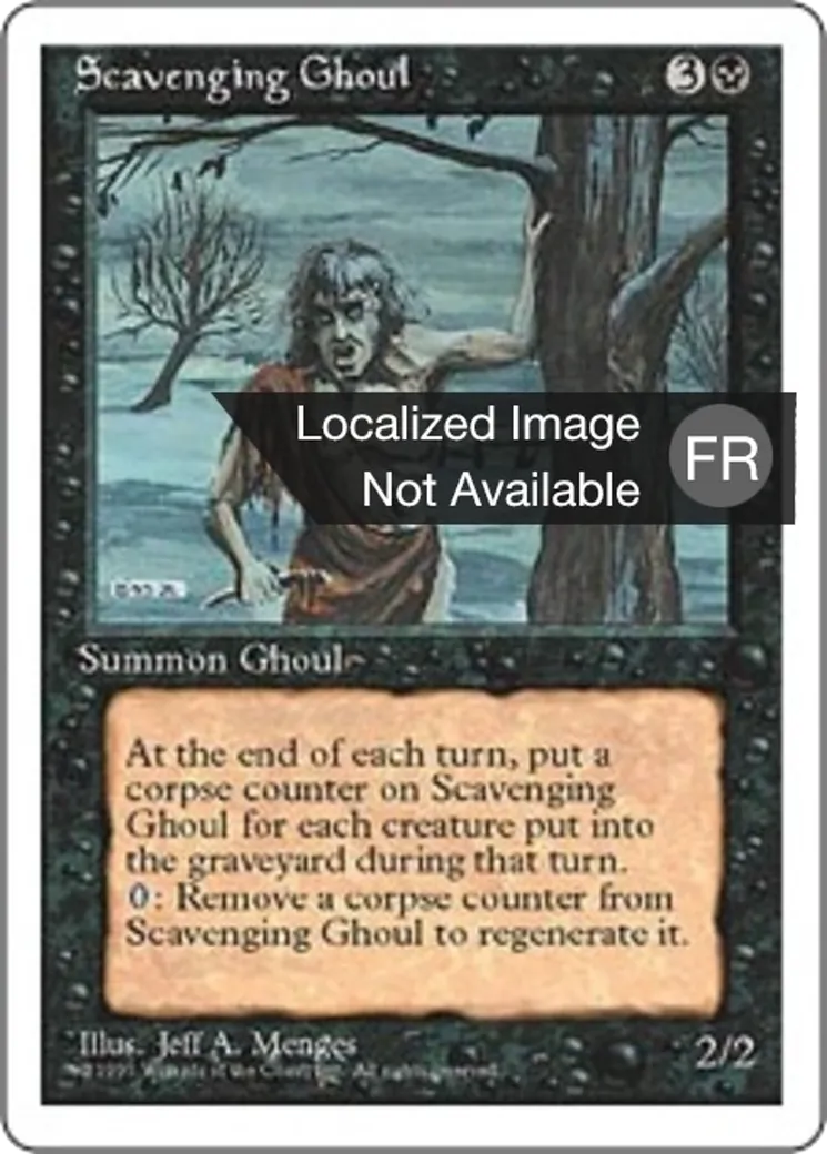 Goule nécrophage — Fourth Edition — Magic: The Gathering