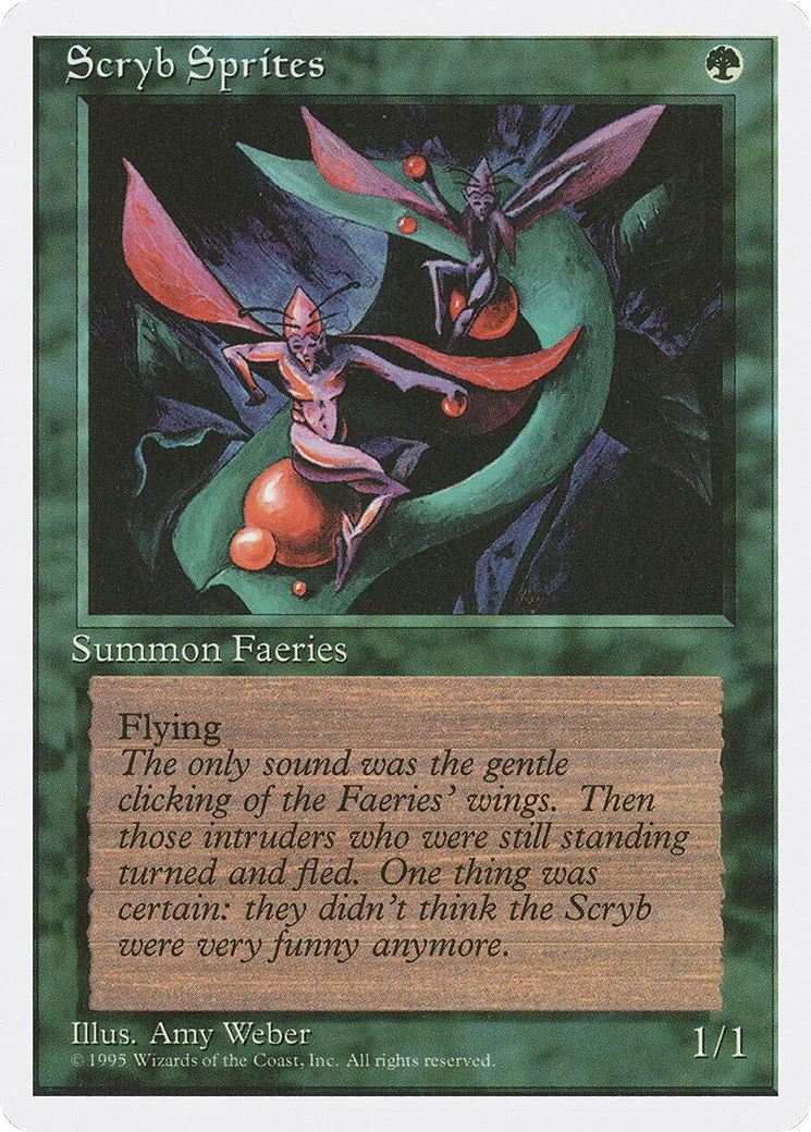 Farfadets de la scrutaie — Fourth Edition — Magic: The Gathering