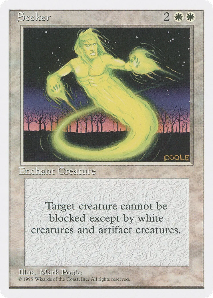 Chercheur — Fourth Edition — Magic: The Gathering