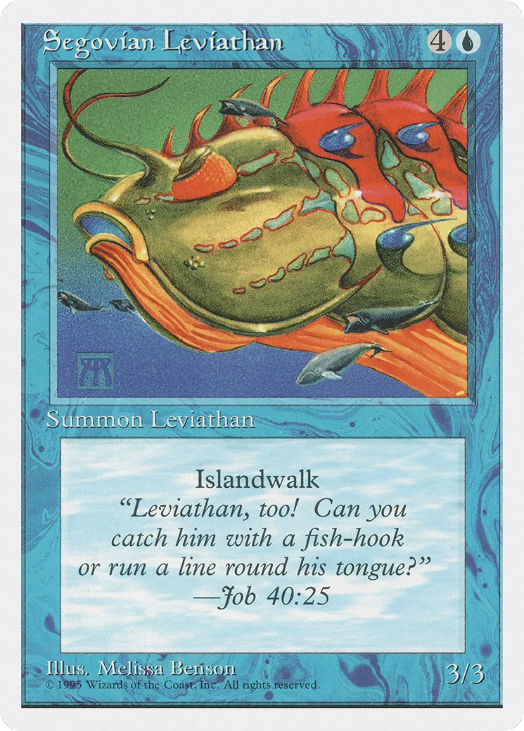 Léviathan ségovois — Fourth Edition — Magic: The Gathering