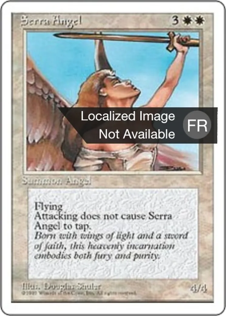 Ange de Serra — Fourth Edition — Magic: The Gathering