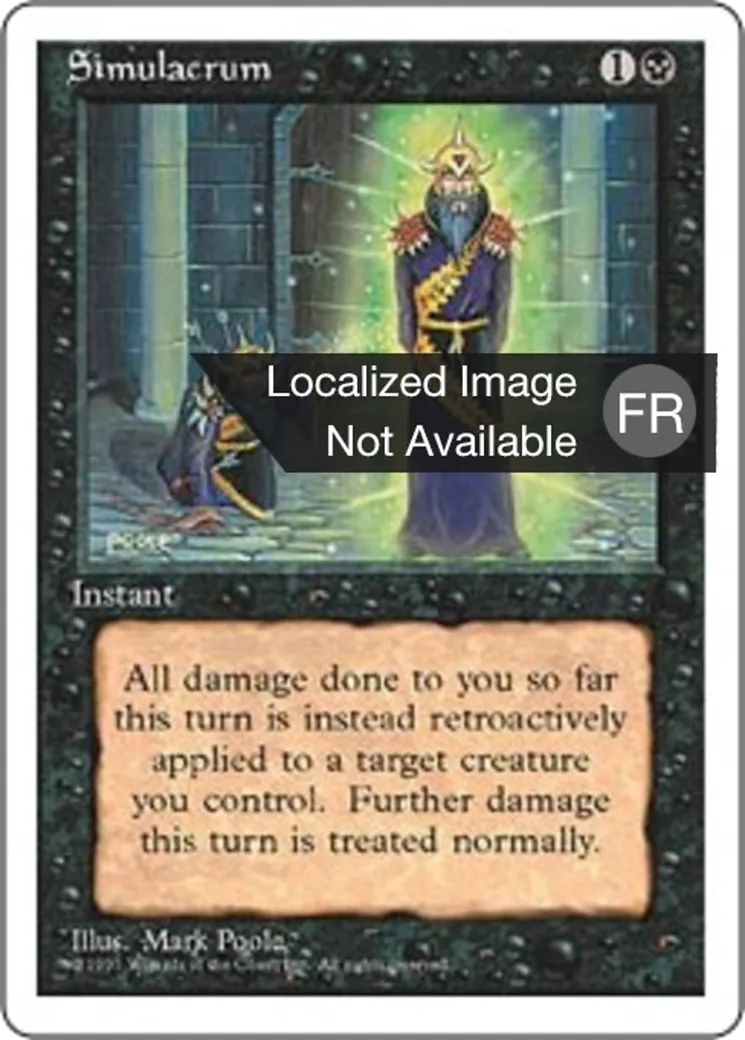 Simulacre — Fourth Edition — Magic: The Gathering