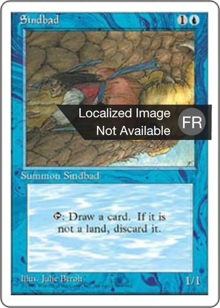 Sindbad — Fourth Edition — Magic: The Gathering