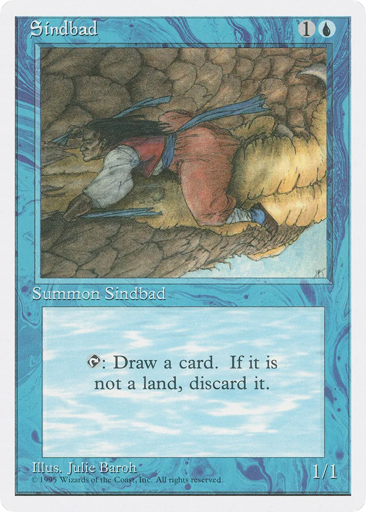 Sindbad — Fourth Edition — Magic: The Gathering