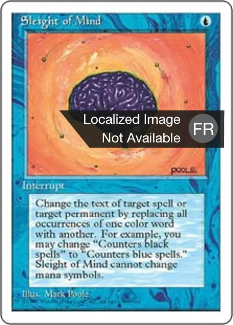 Tricherie mentale — Fourth Edition — Magic: The Gathering