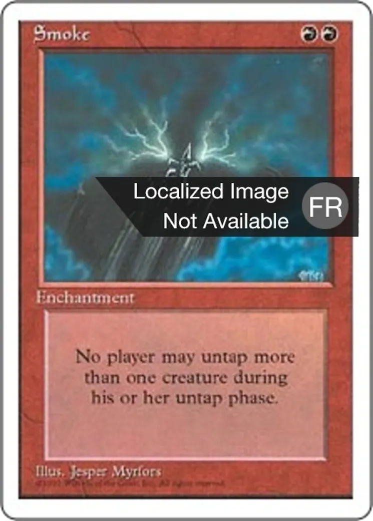 Fumée — Fourth Edition — Magic: The Gathering