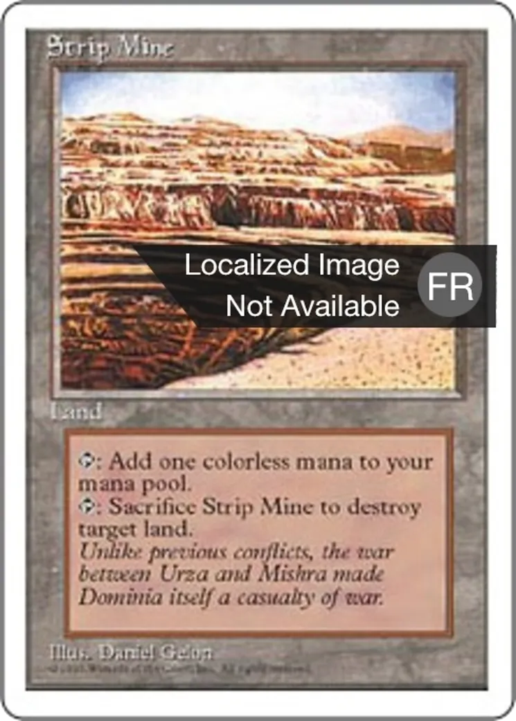 Mine des morts-terrains — Fourth Edition — Magic: The Gathering