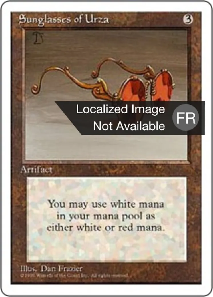 Lunettes solaires d'Urza — Fourth Edition — Magic: The Gathering