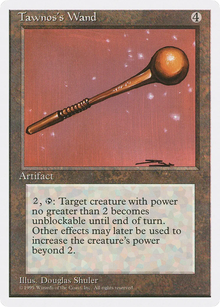 Bâtonnet de Tavnos — Fourth Edition — Magic: The Gathering