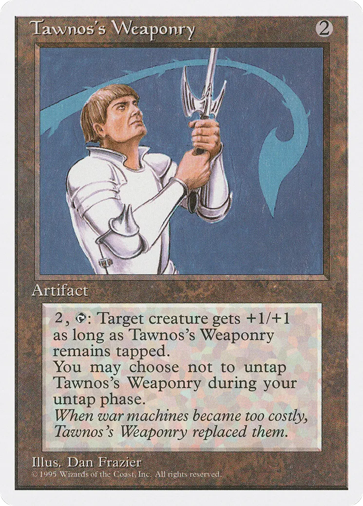 Tawnos's Weaponry — Fourth Edition — Magic: The Gathering