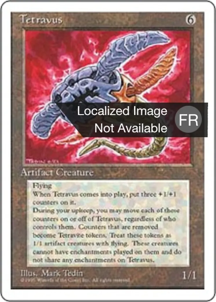 Tetravus — Fourth Edition — Magic: The Gathering