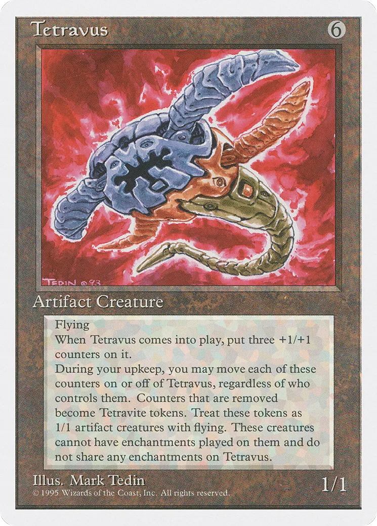 Tetravus — Fourth Edition — Magic: The Gathering