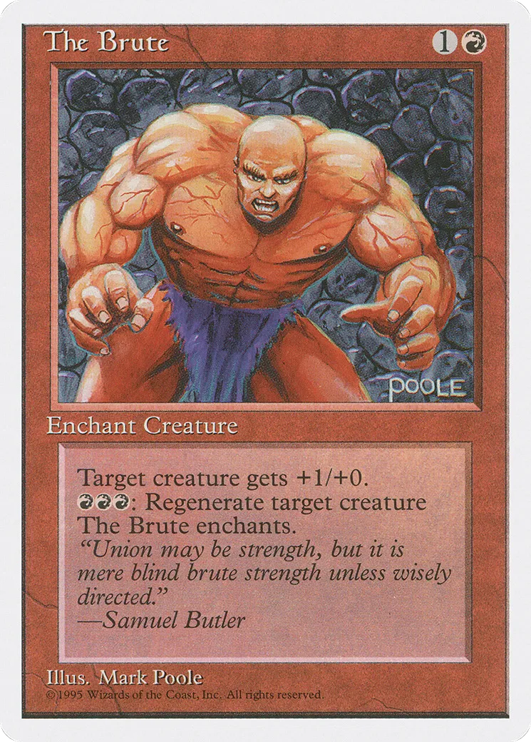 La brute — Fourth Edition — Magic: The Gathering