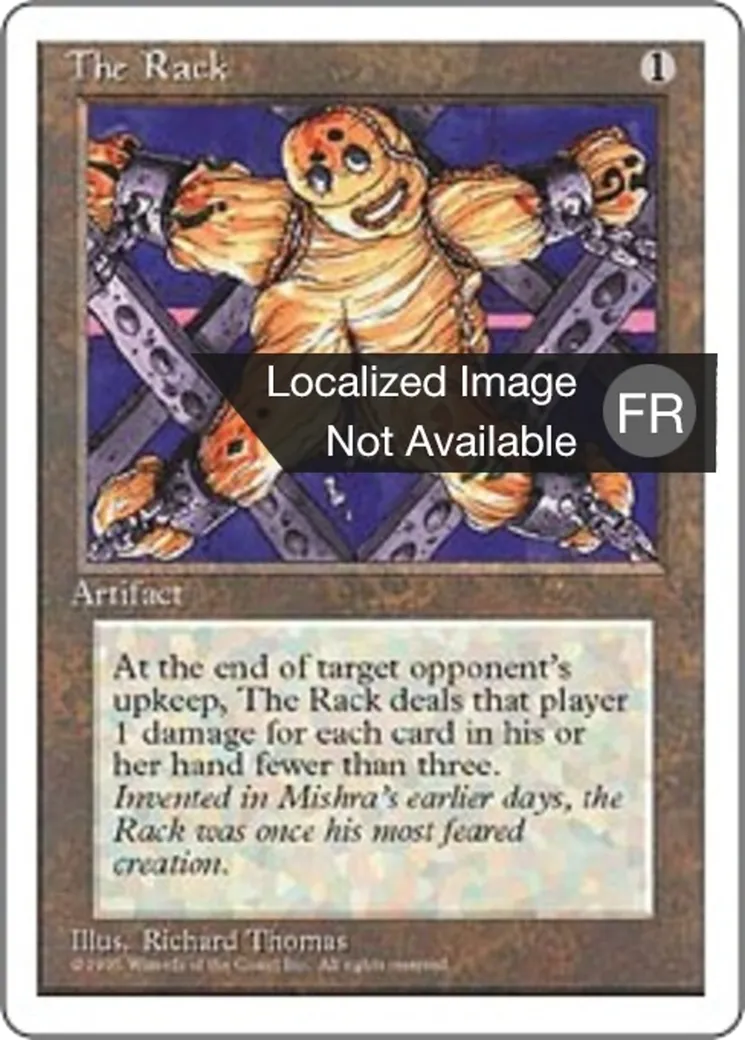 Chevalet de torture — Fourth Edition — Magic: The Gathering
