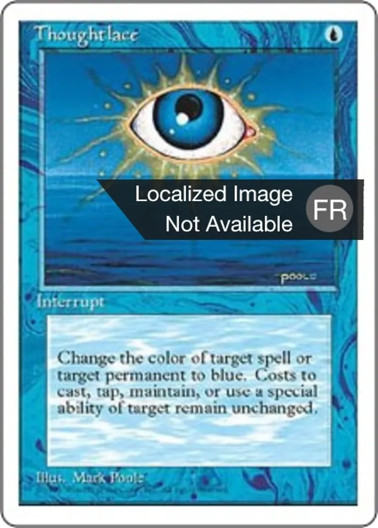 Voile de pensées — Fourth Edition — Magic: The Gathering