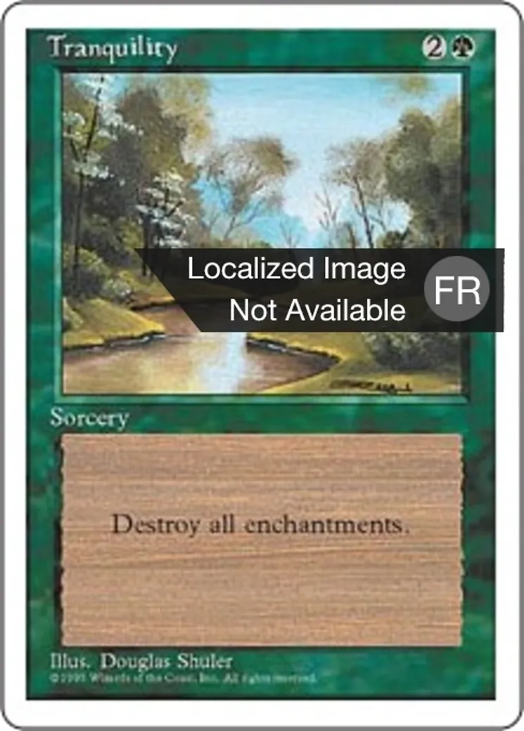 Tranquillité — Fourth Edition — Magic: The Gathering