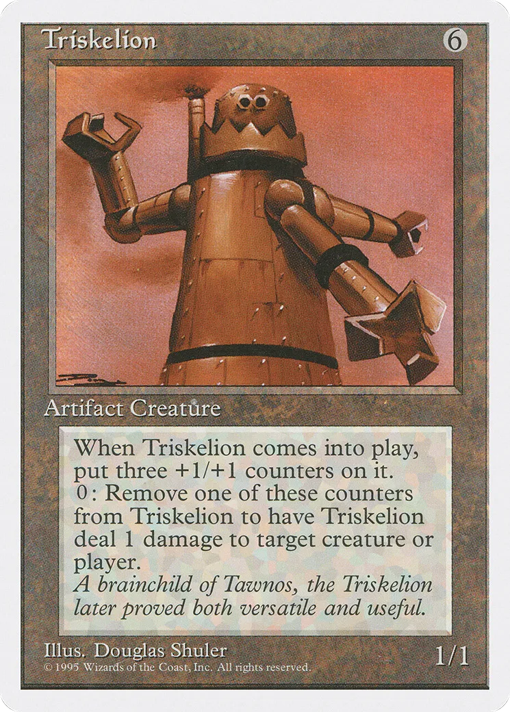 Triskelion — Fourth Edition — Magic: The Gathering