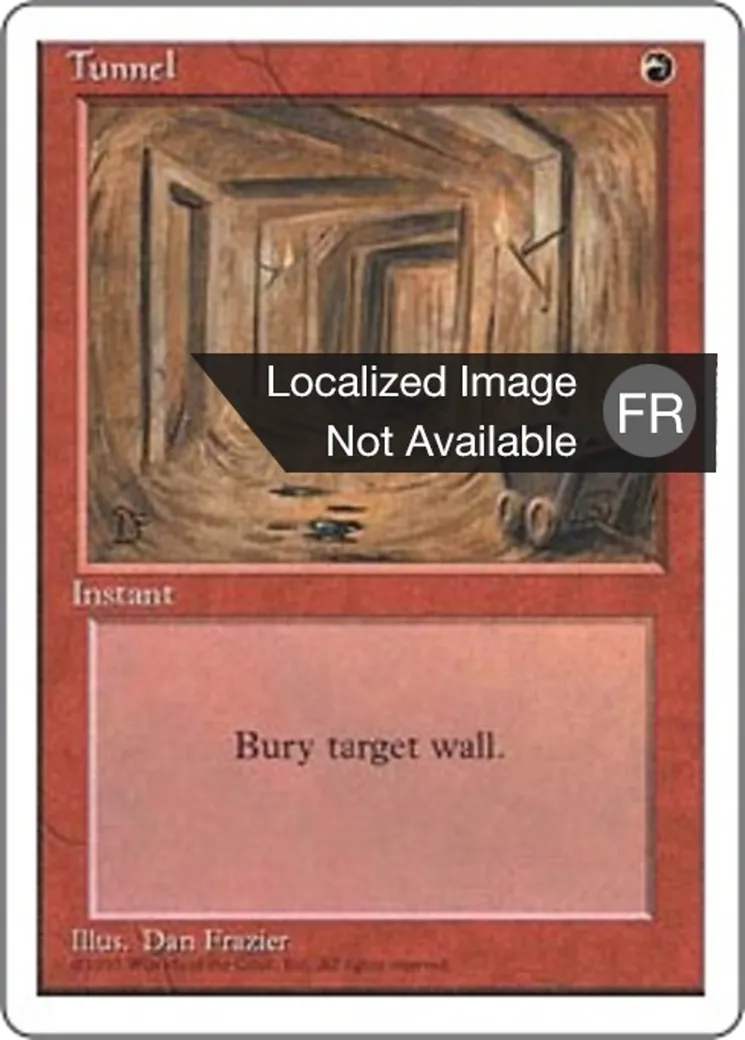 Tunnel — Fourth Edition — Magic: The Gathering