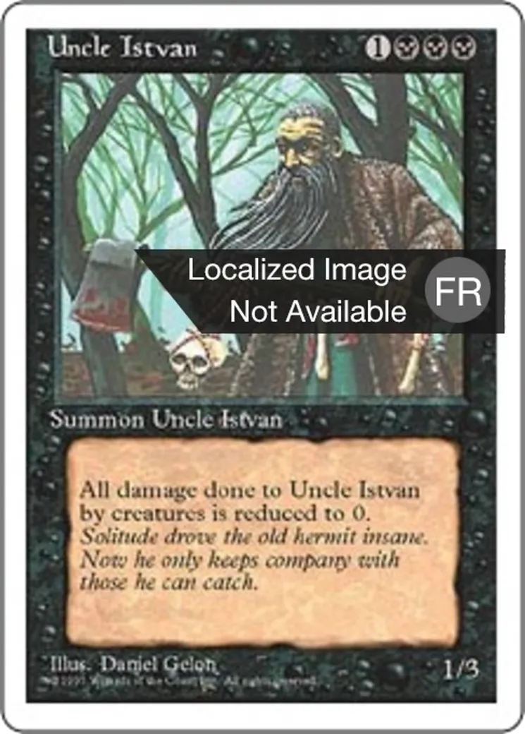 Oncle Istvân — Fourth Edition — Magic: The Gathering
