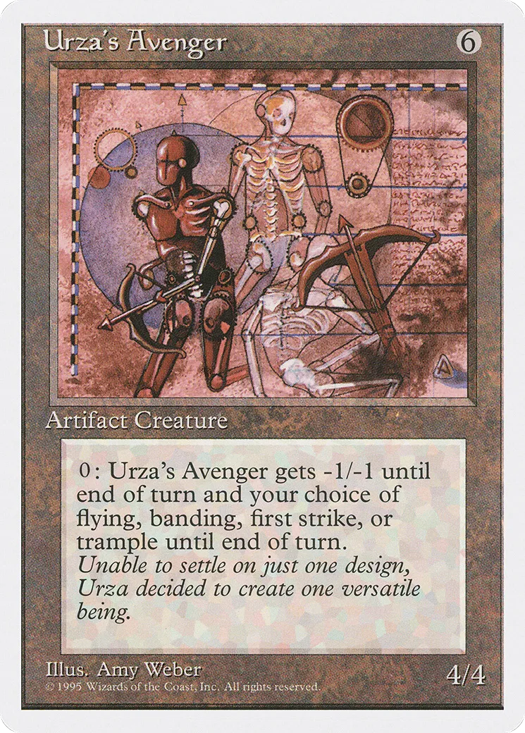 Urza's Avenger — Fourth Edition — Magic: The Gathering