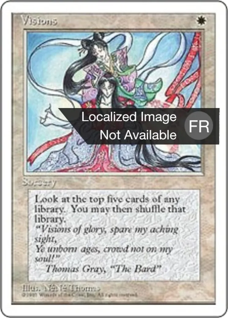 Visions — Fourth Edition — Magic: The Gathering