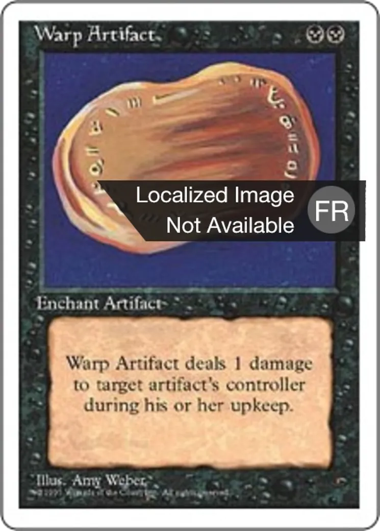 Distorsion d'artefact — Fourth Edition — Magic: The Gathering